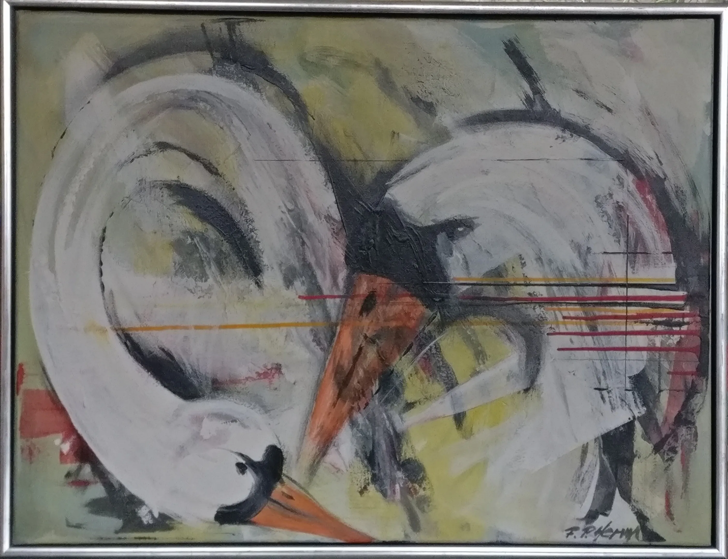 Maleri nr 126 60 cm X 80 cm